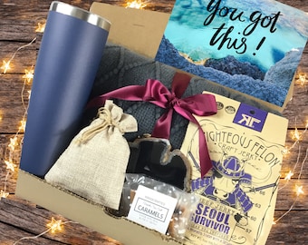 Hygge Gift For Him For Her , Unique Gift Box For Him, Get Well Soon Gift, Surgery Care Package, Gift For Husband, Gift For Brother, For Mom