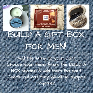 Care Package for Man Self Care Gift Get Well For Him Gift For Him Build A Box Build A Custom Care Package Custom Box