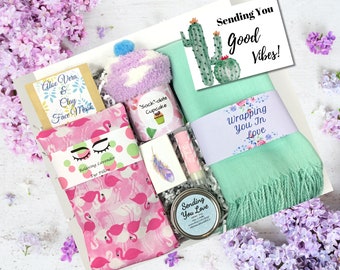 Care Package For Her, Cozy Care Package , Get Well Soon , Cheer Up Gift Box , Gift For Best Friend, Gift BoxFor Her