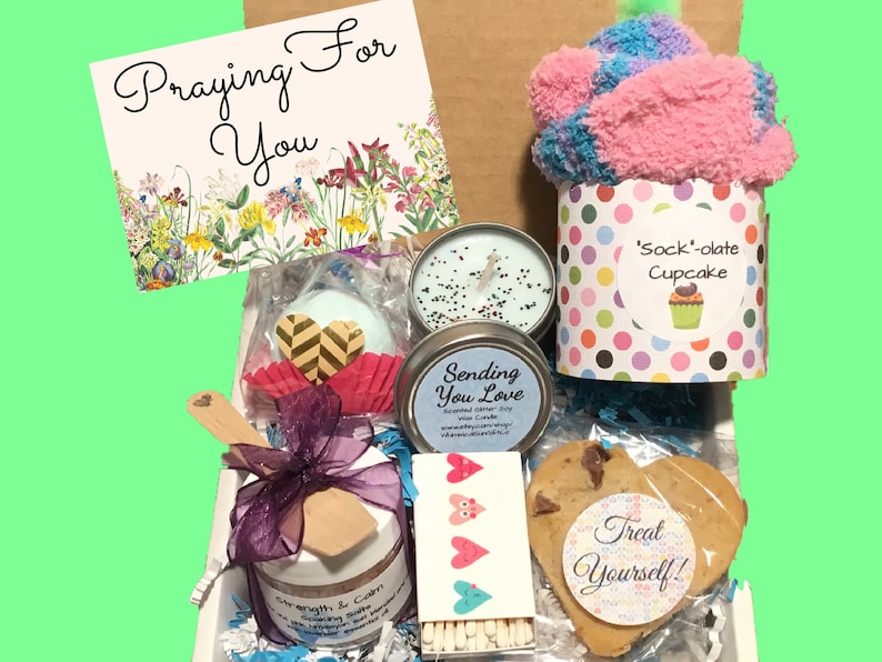 Self Care Gift Box Self Care Package for Woman Thinking of You Etsy