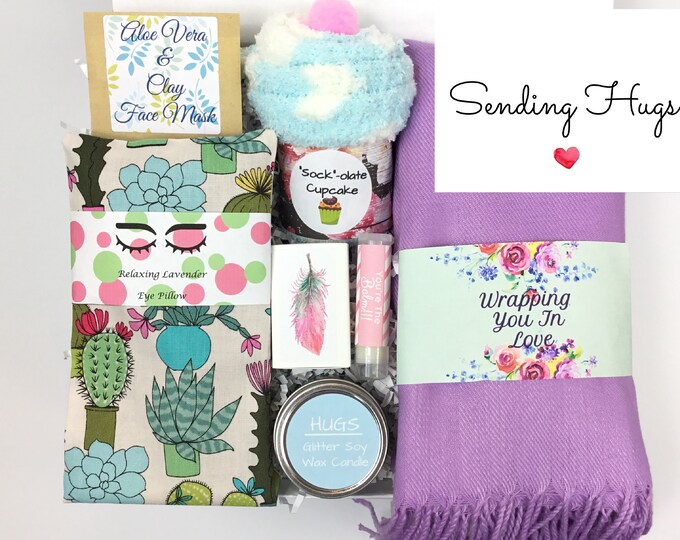 Sorry For Your Loss Gift | Grief Care Package | Sending A Hug Loss Of Loved One Sympathy Gift Box Condolences