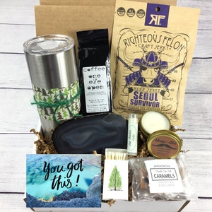 Comforting Care Package For Him, Unique Gift Box For Him, Gift For Husband, Gift For Grandpa, Gift For Brother
