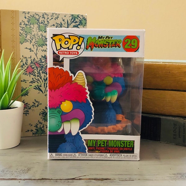 Funko Pop Retro Toys My Pet Monster 29 | Vintage My Pet Monster Funko Figurine | Retro Funko Pop My Pet Monster with Chains