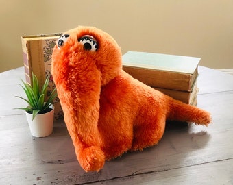 Vintage 1990's Snuffleupagus Plush | Retro Sesame Street Applause Snuffleupagus Plush | Jim Henson Muppets Sesame Street Snuffy Plush