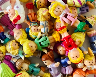 Vintage Miniature Polly Pocket Figures. A Great Replacement or Addition to  Your Collection. Adorable. - Etsy Canada