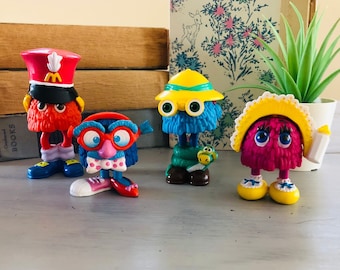 Vintage 1980's McDonald's Happy Meal Toys Funny Fry Guys | 1989 McDonalds Happy Meal Fry Guys in Costumes | 1980s Happy Meal Toys