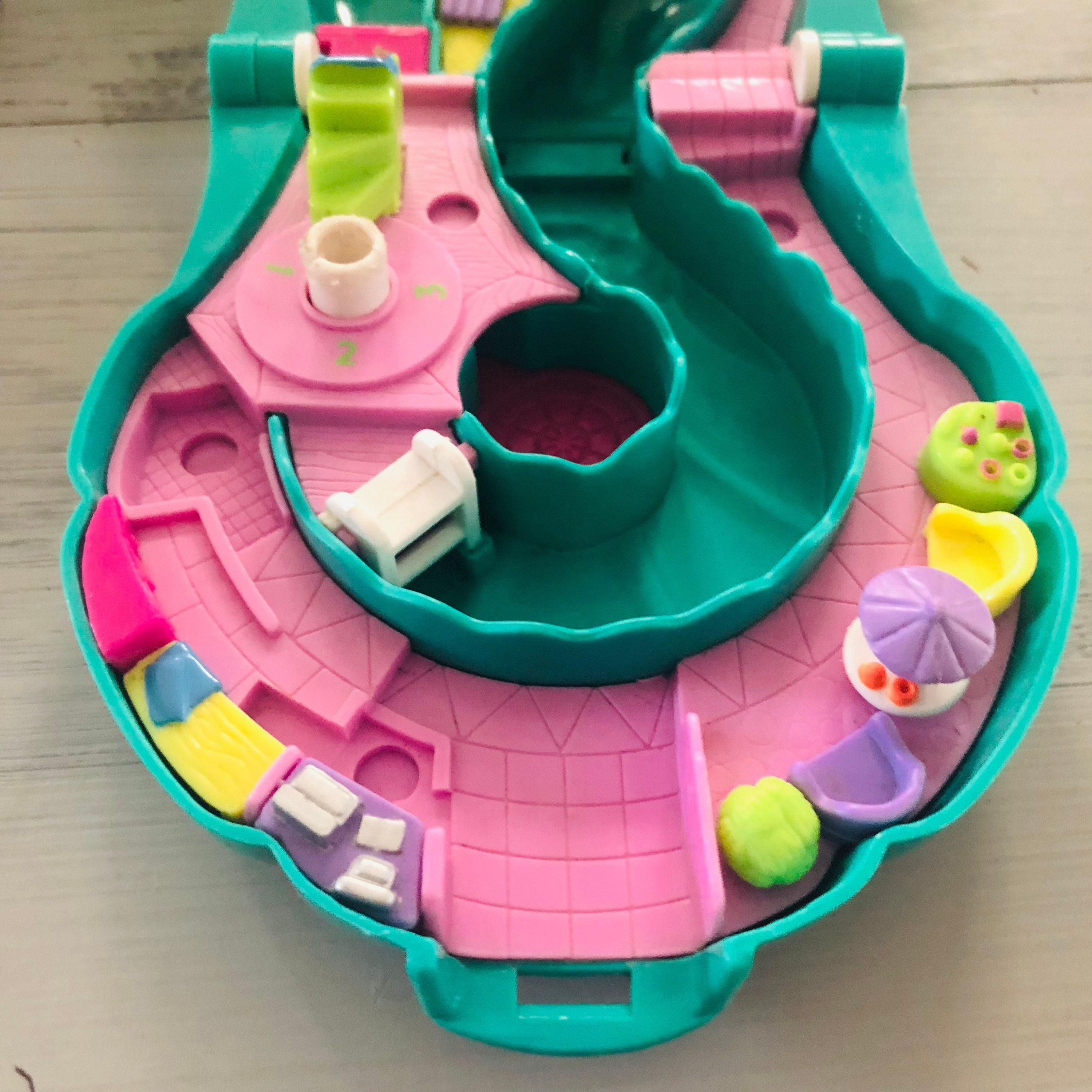 Vintage 1990's Polly Pocket Splash n' Slide Water Park Etsy