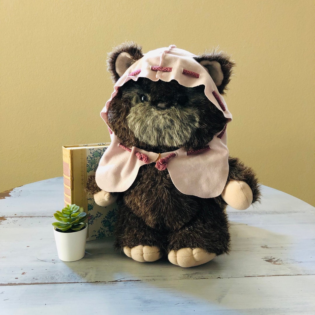 Vintage 1980's Paploo the Ewok Plush Return of the Jedi Toy 1983 Ewok
