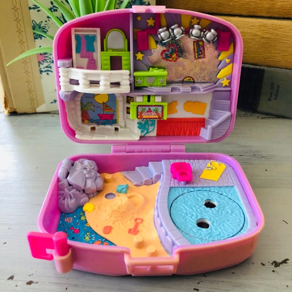 Buy Vintage 1990 s Polly Pocket Holiday Fun Suitcase Compact 1996