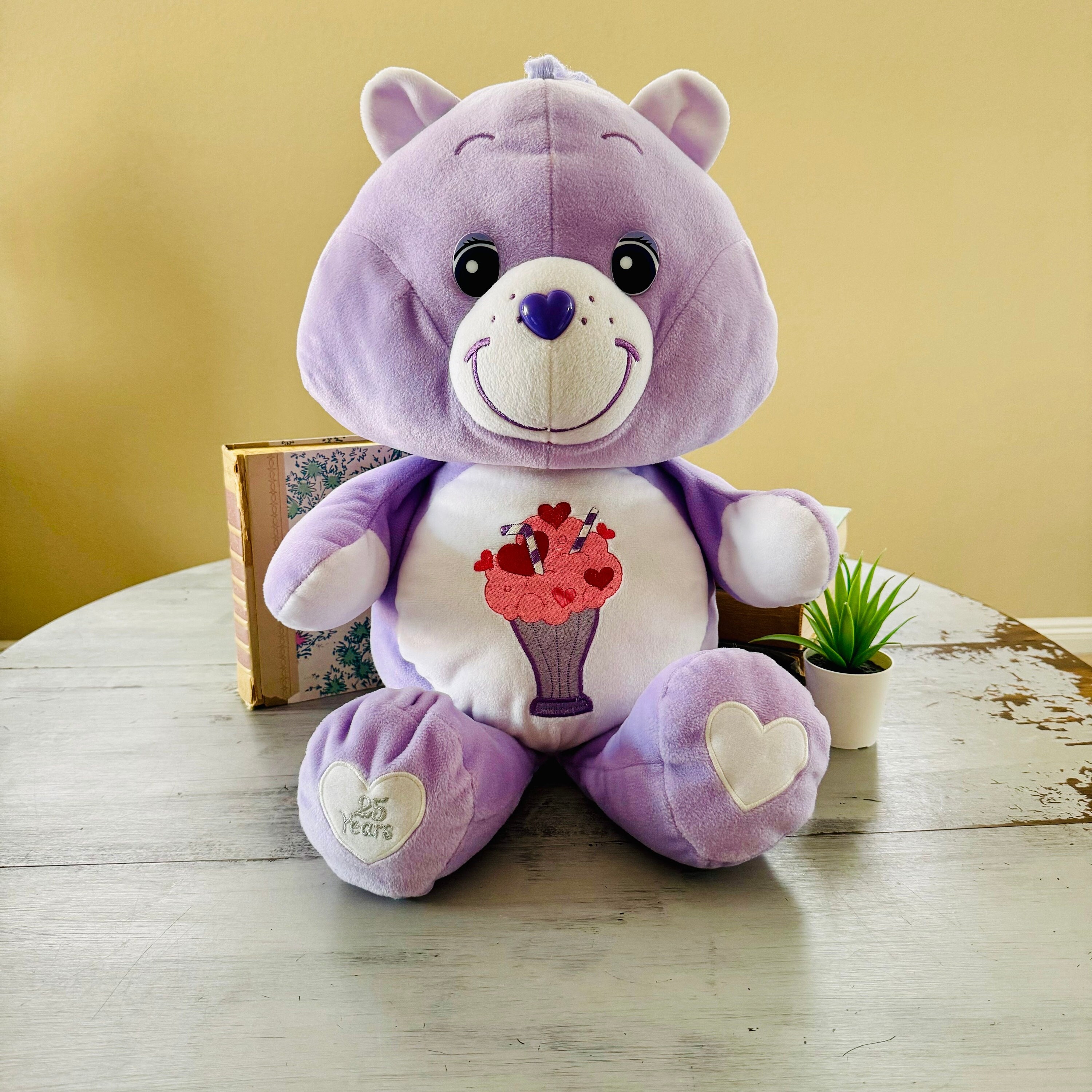 Vintage 2000 s 20th Anniversary Edition Share Bear Retro Care Bears Plush Care Bear Plush Jumbo Size Retro 2002 Share Bear Extra Large Etsy UK