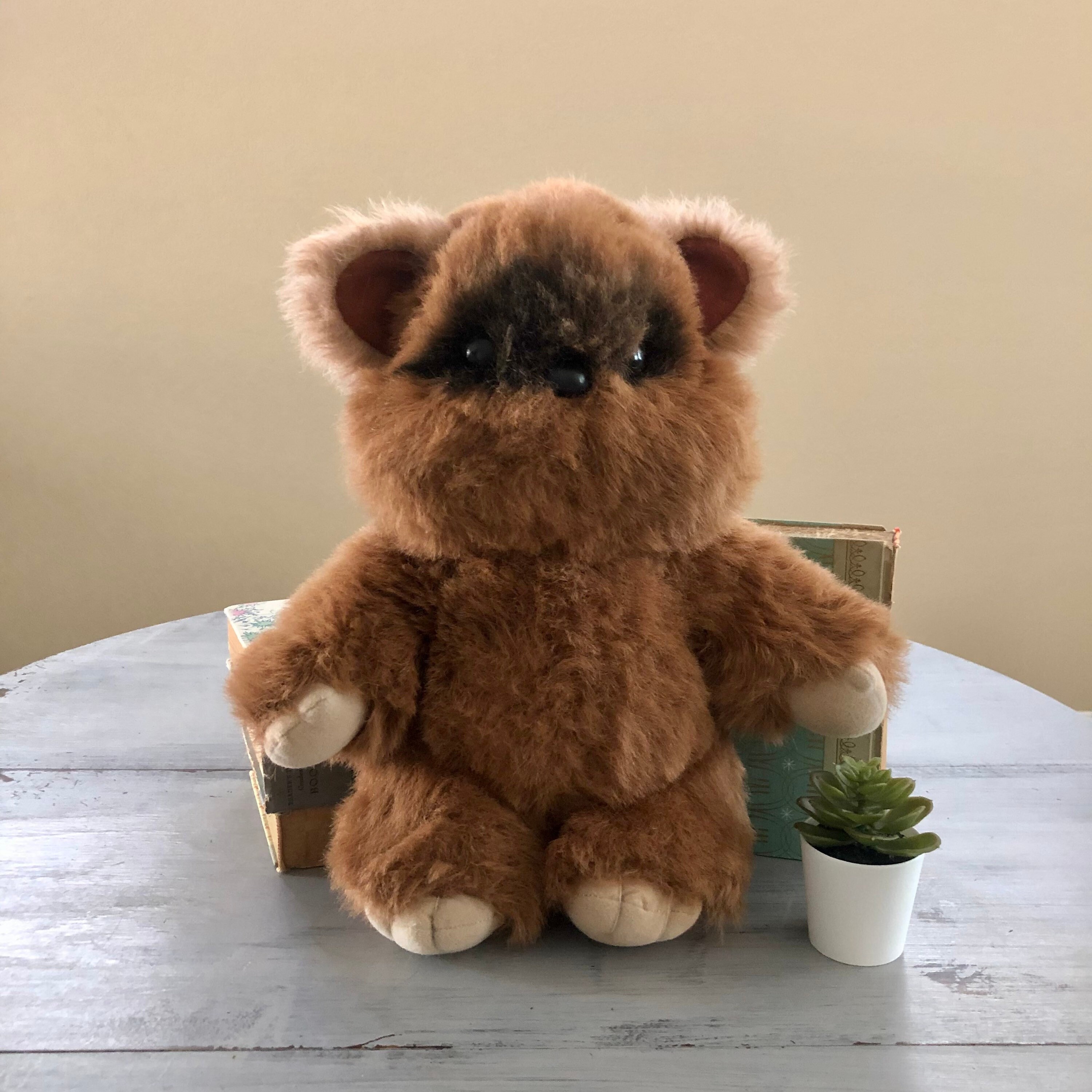 80's ewok stuffed animal