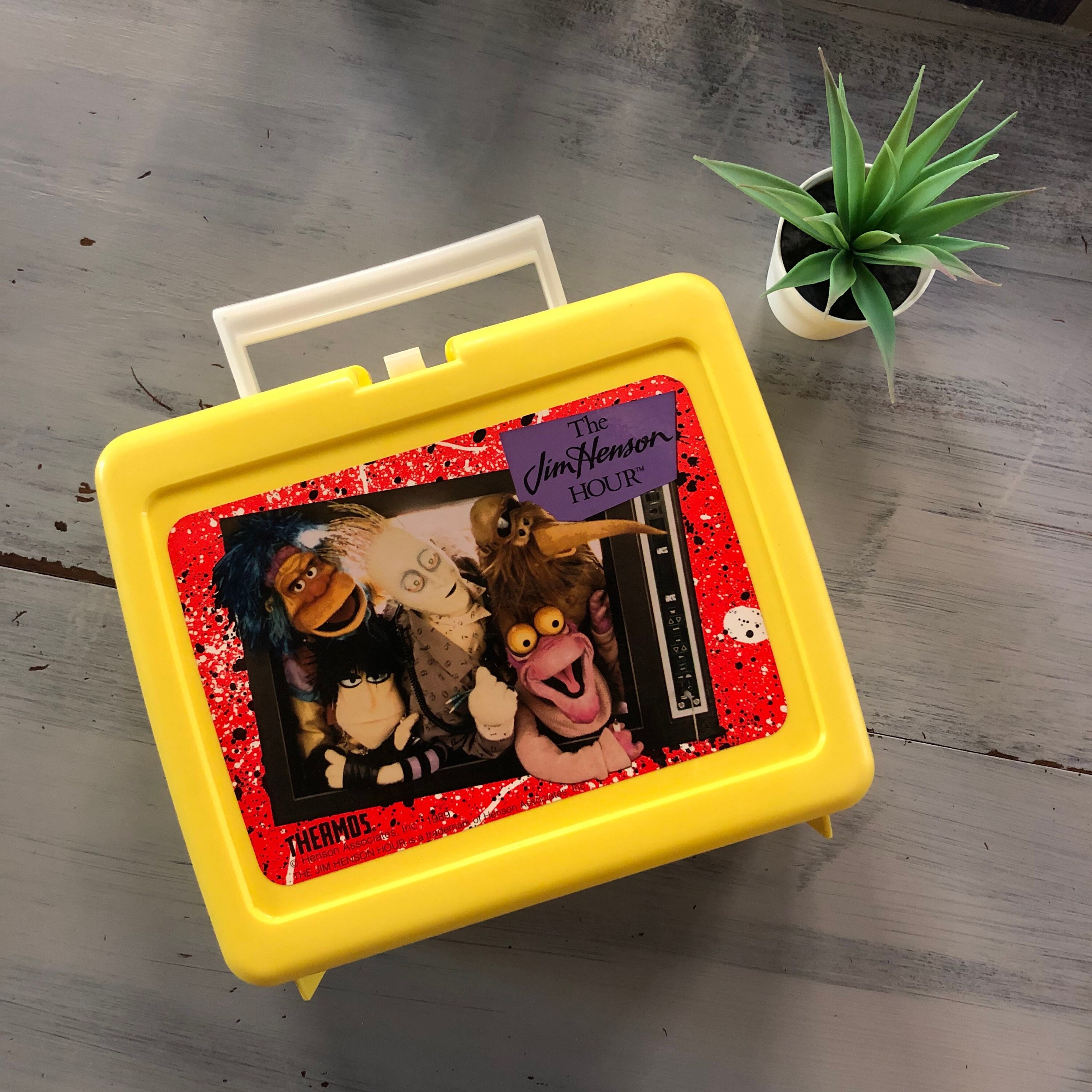 Vintage 1980's Wuzzles Lunchbox With Thermos 1980's Wuzzels Lunch