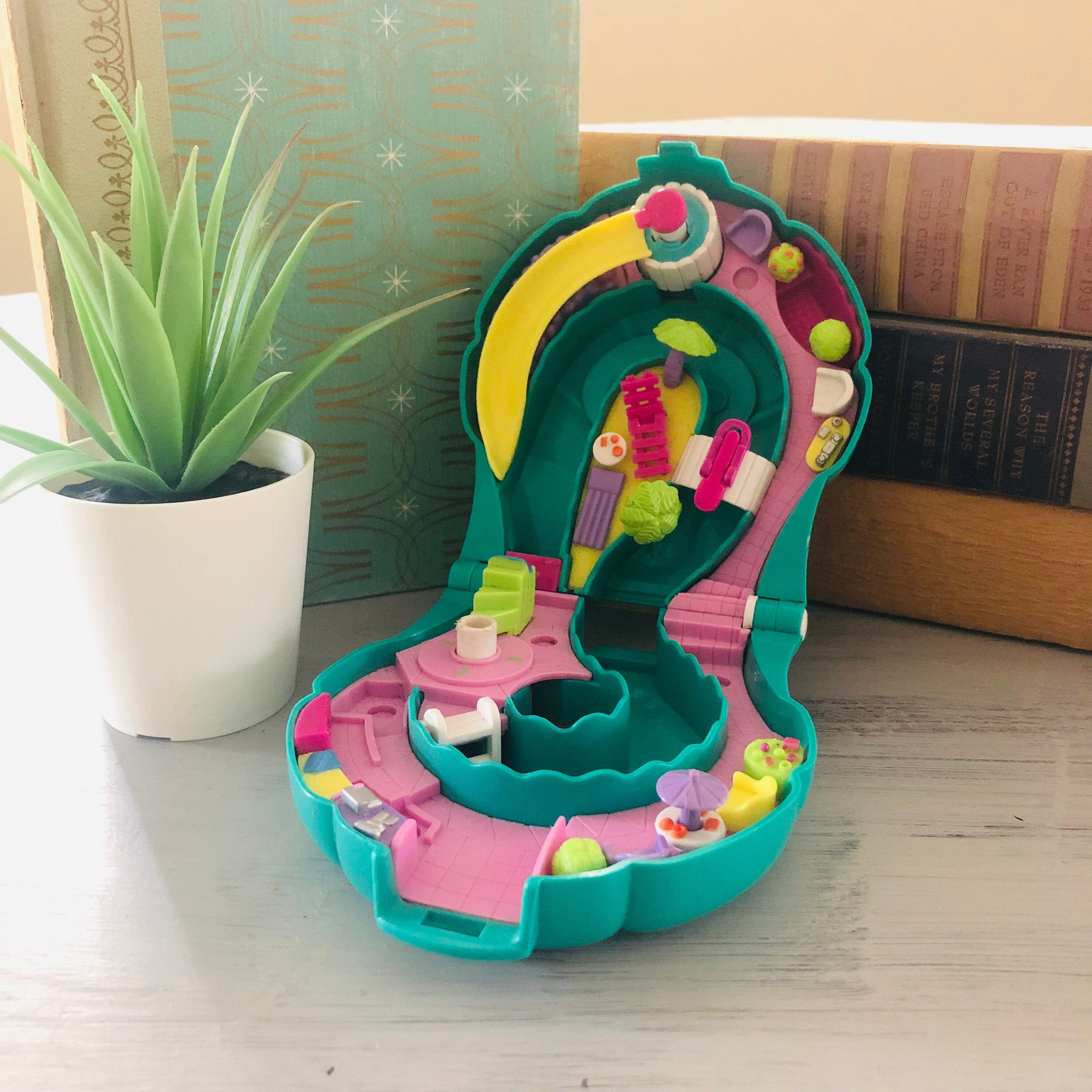 Vintage 1990's Polly Pocket Splash n' Slide Water Park Etsy