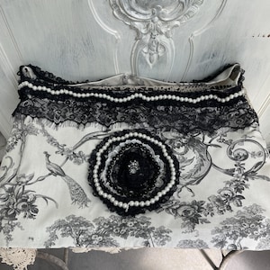 Tasche, Stofftasche, Bag, Shabby, Vintage, Bohemian, Romantik Große Tasche