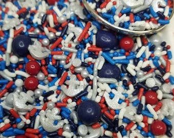 Nautical sprinkle mix