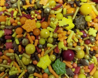 Fall foliage sprinkle mix