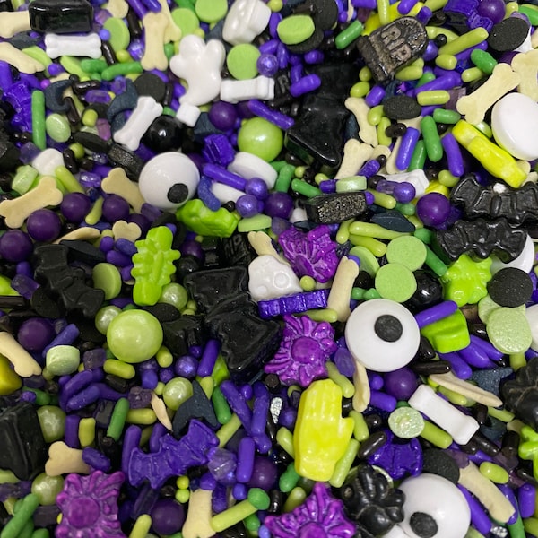 Haunted mystery Halloween sprinkle mix