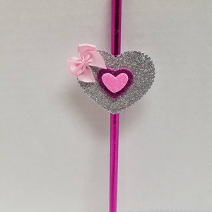 Valentine&#39;s straws set of 12