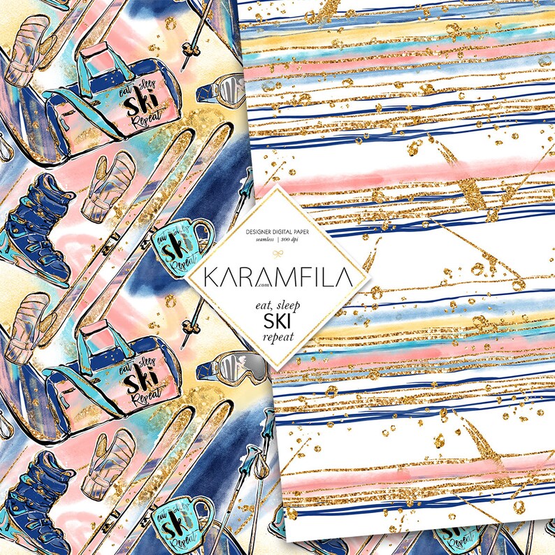 I love skiing essay image