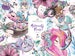 Mermaid Clipart Unicorn Clipart Underwater Clipart Cute Ocean Animals Cat-Fish Whale Seahorse Mermaid Planner Stickers Purple Glitter ECLP 