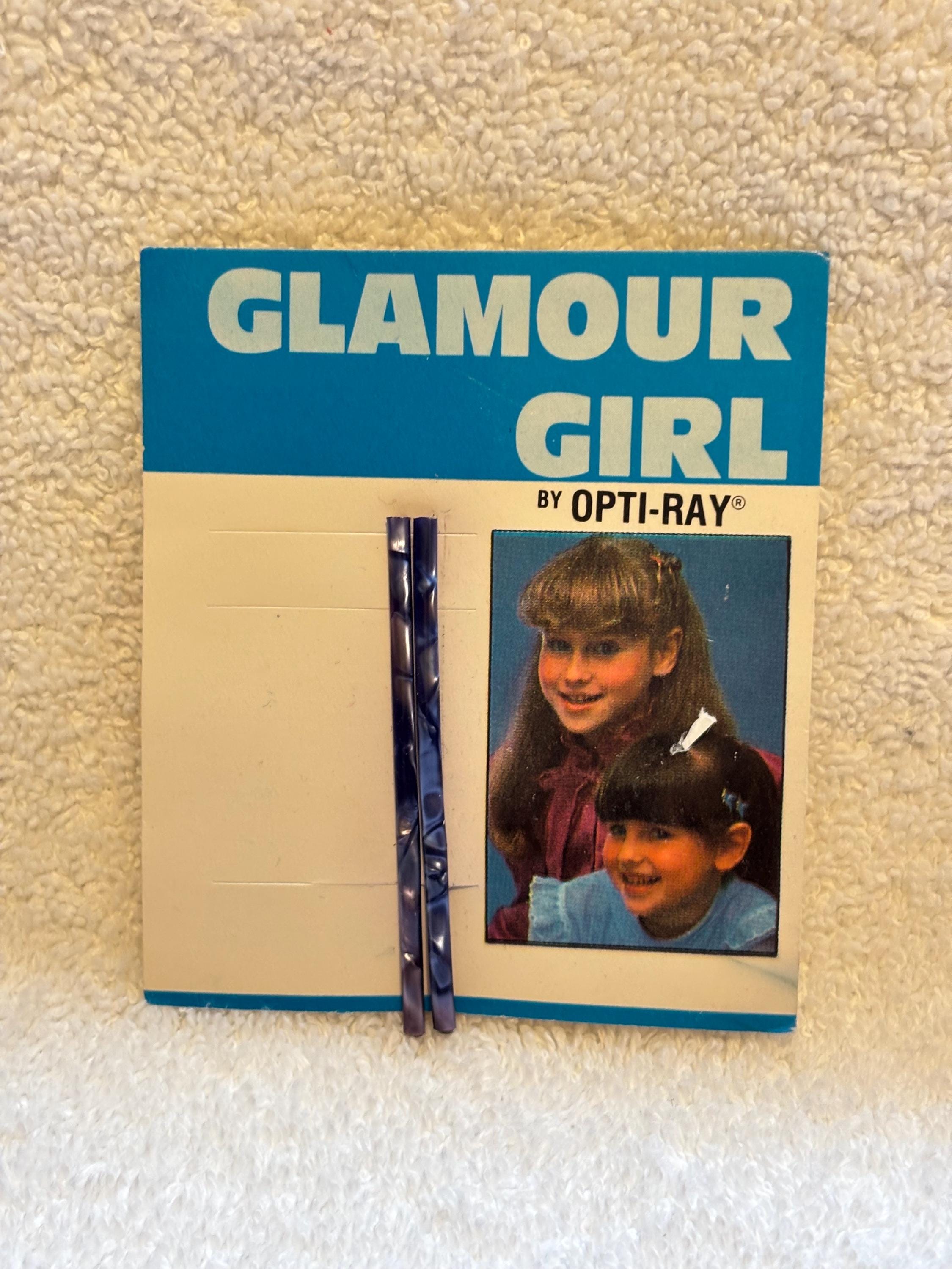 Vintage Glamour Girl Opti-Ray Hair Barrette MADE IN FRANCE Blind Bag Lot Of 10 SALE SET OF 2 High Quality French Tortoise Hair Barrette  main image 4