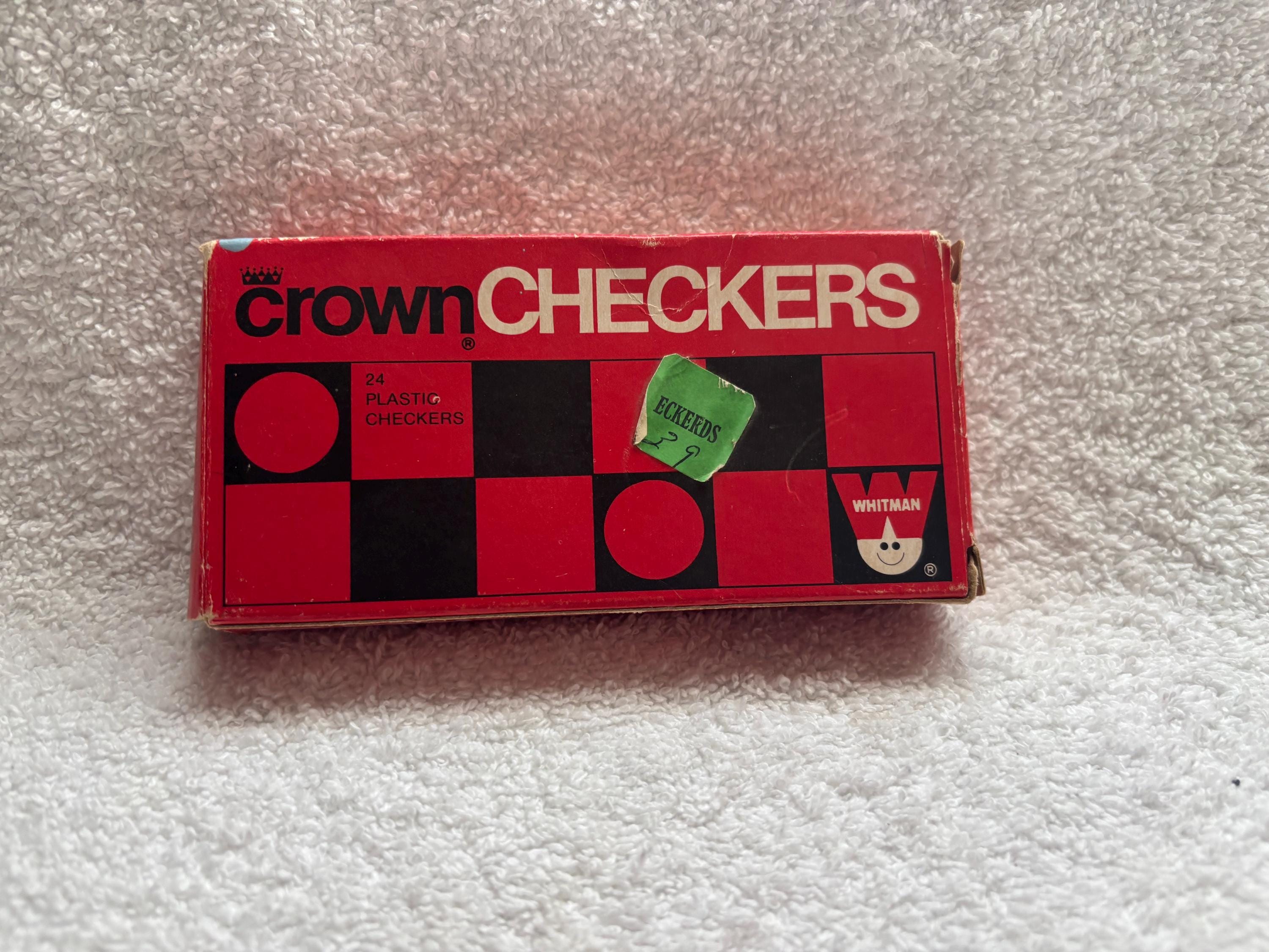 Mini Checkers Vintage Mini Checkers Game - Etsy