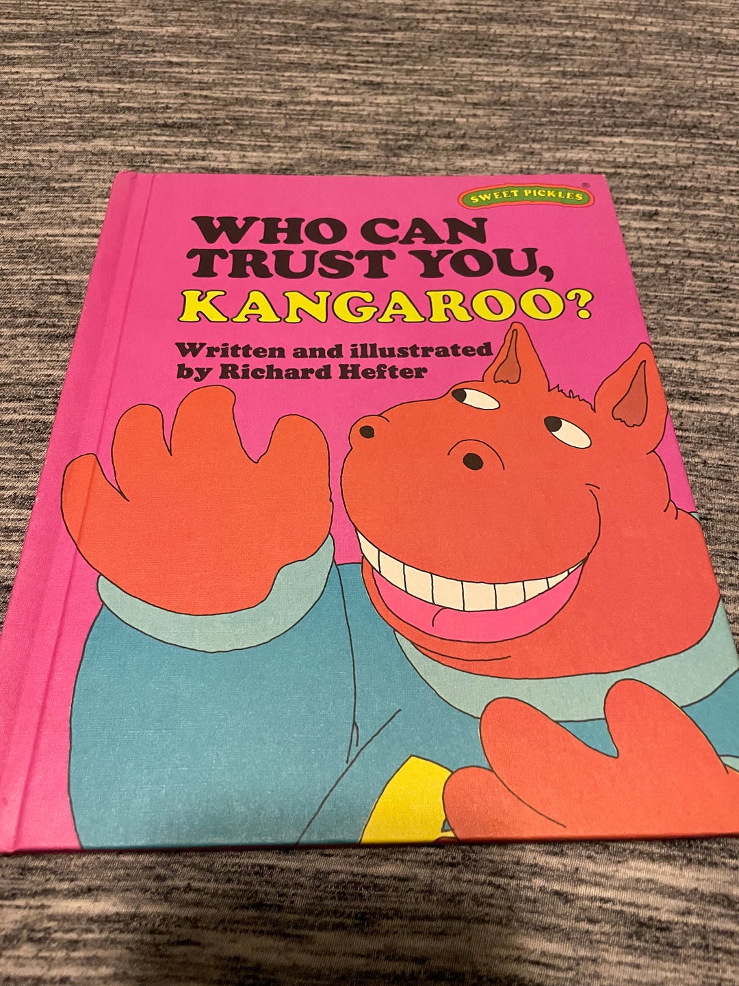 Vintage Sweet Pickles Childrens Book Who Can Trust You Etsy