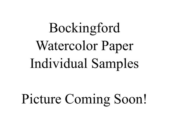 Bockingford Watercolor Paper 5x7 Inch Individual 