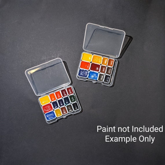 Mini Watercolor Palette Empty Mini Pans 1.0ml Pans 0.5ml Pans Mini Desk  Palette Travel Palette 