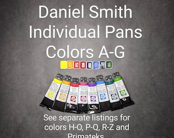Daniel Smith Watercolor Sample Pans – Colors A-G
