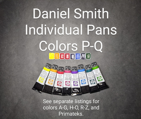 Daniel Smith Watercolor Sample Pans - Colors P-Q