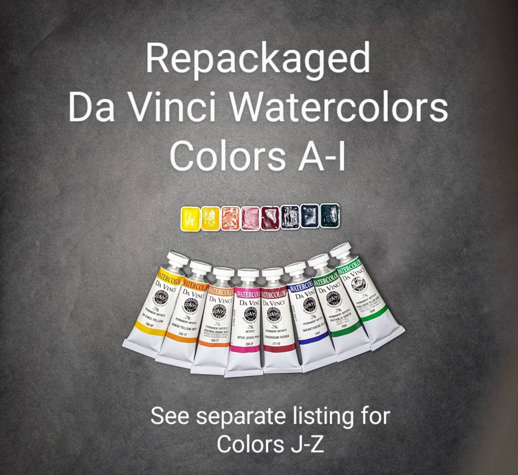 Denise's Earth Friendly Da Vinci Watercolor Palette - Set of 24