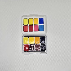 Da Vinci Watercolor Paint Palette - Primary Colors, Quarter Pans