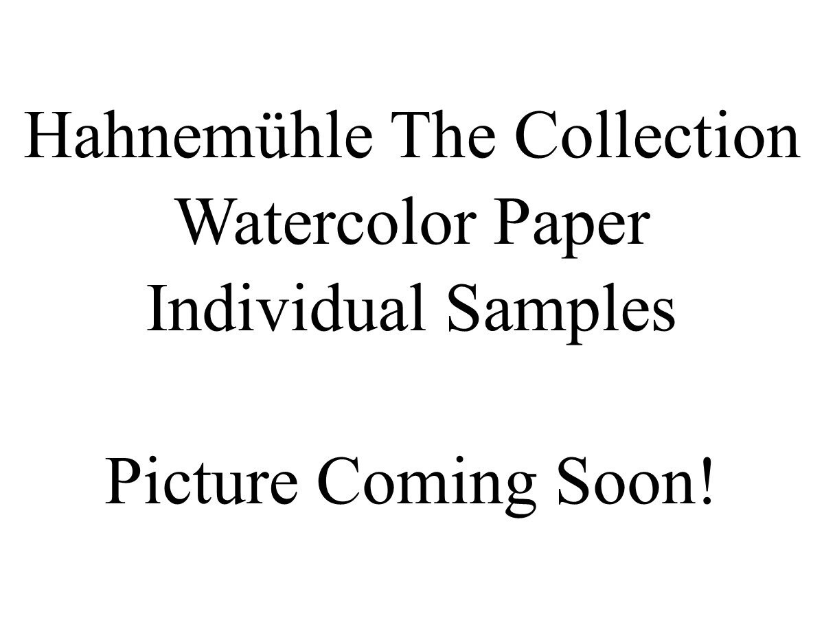 Hahnemühle the Collection Individual Watercolor Paper Samples Hot Press /  Rough 100% Cotton Professional Grade 