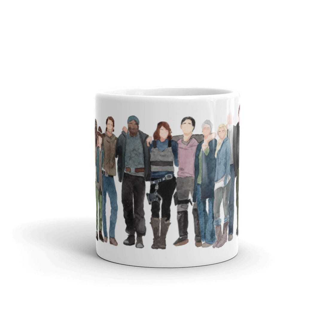 The Walking Dead Coffee Mug Etsy