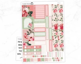 Bright Summer Hobonichi Cousin Weekly Sticker Kit // Cousin A5   // #HC-62