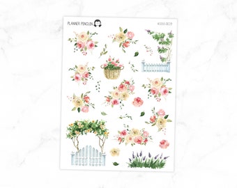 Farmhouse Deco Stickers  // #S150-Deco