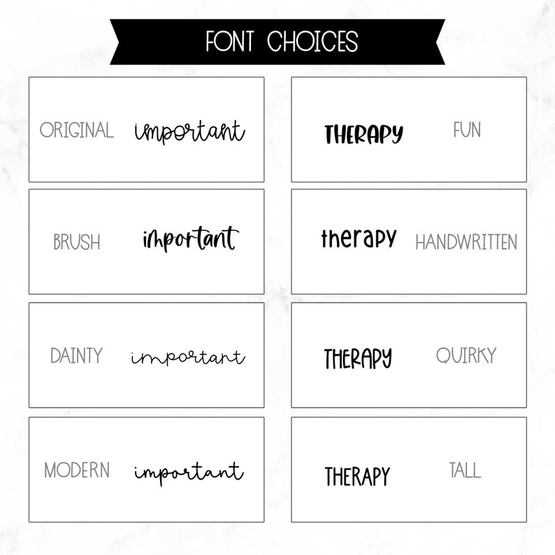 Important Script Stickers Typography stickers Matte Removable Functional Planner stickers // SC-35 image 2