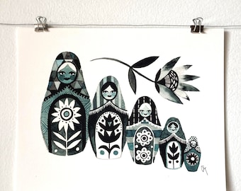 matryoshka art