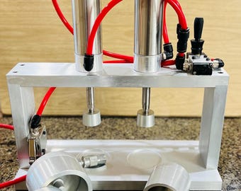 The Bathbomb Press - Pneumatic Dual Press with two molds