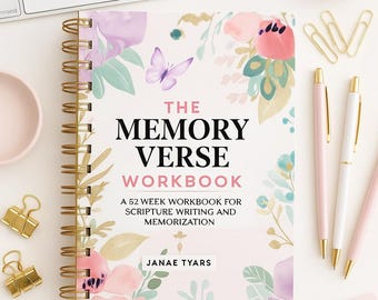 Das Memory Vers-Arbeitsbuch | Ein 52-Wochen-Arbeitsbuch zum Schreiben und Auswendiglernen der Schrift