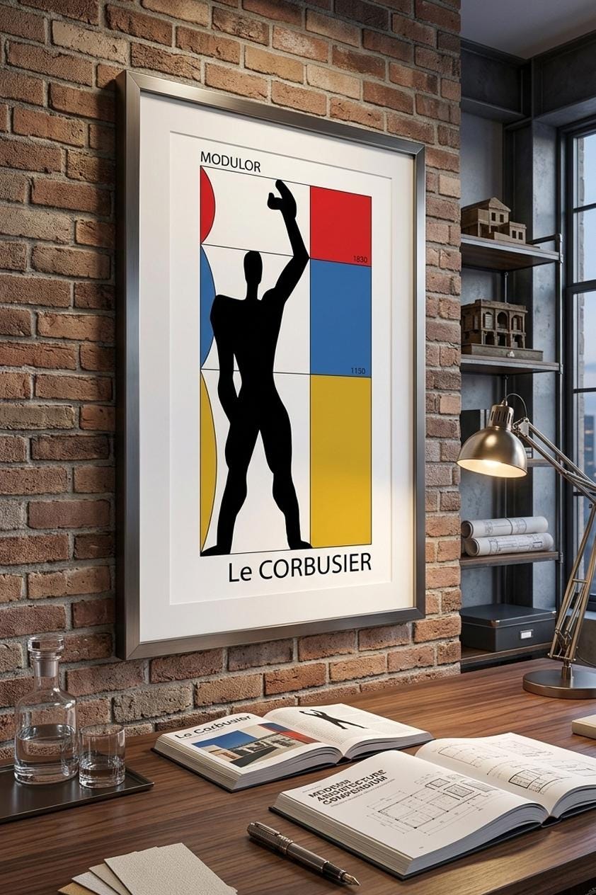 Le corbusier modulor - Etsy 日本