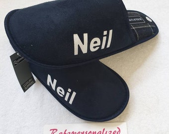personalised slippers for him