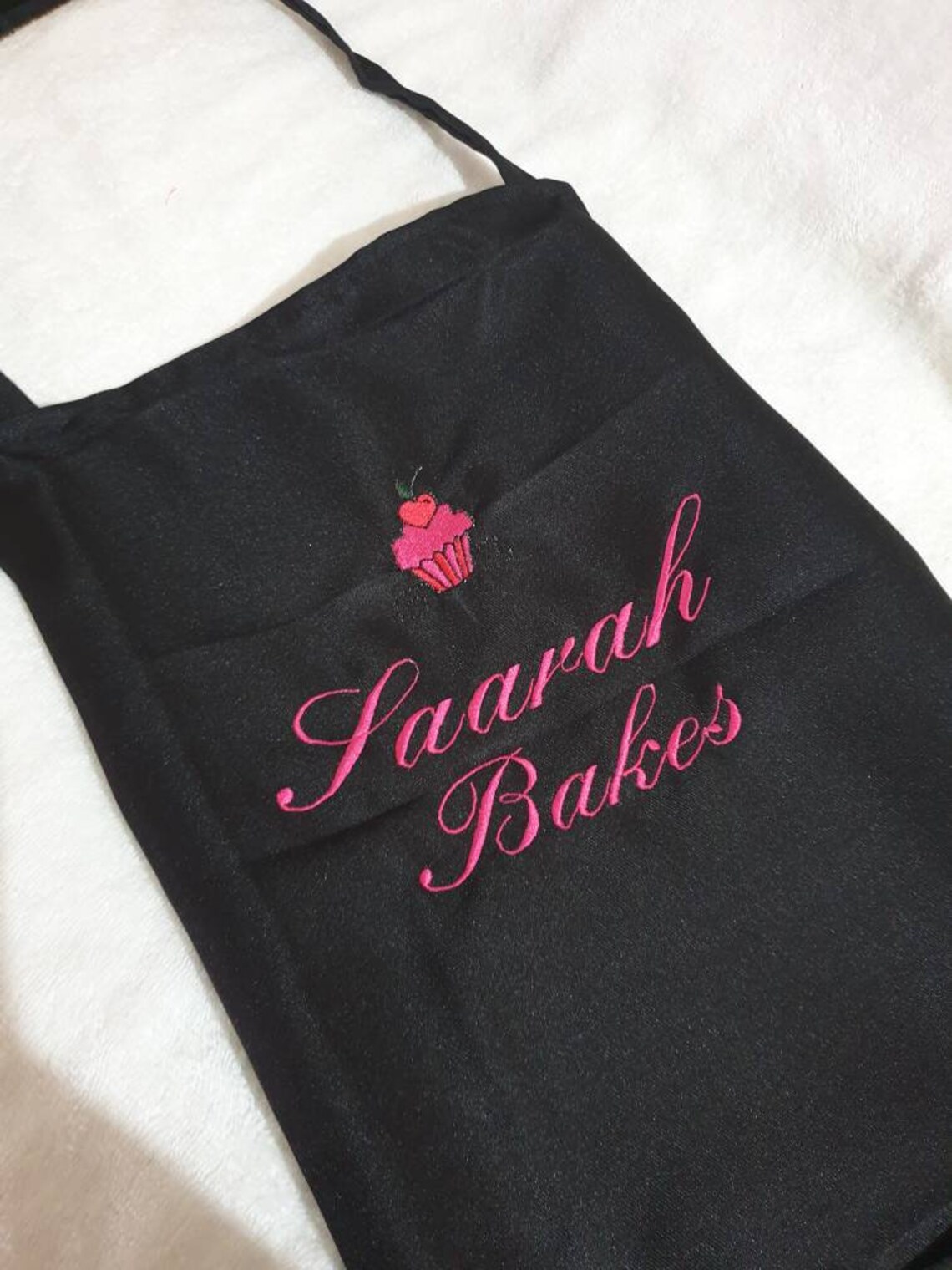 Personalised Embroidered Apron With Free Postage Etsy UK