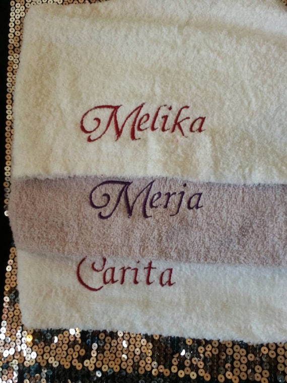 Personalised Hair Wrap Towel Turbie Twist Hair Drying Towel Etsy