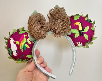 Tiki Room Ears, Birds in Paradise, Enchanted Tiki Room inspired ears