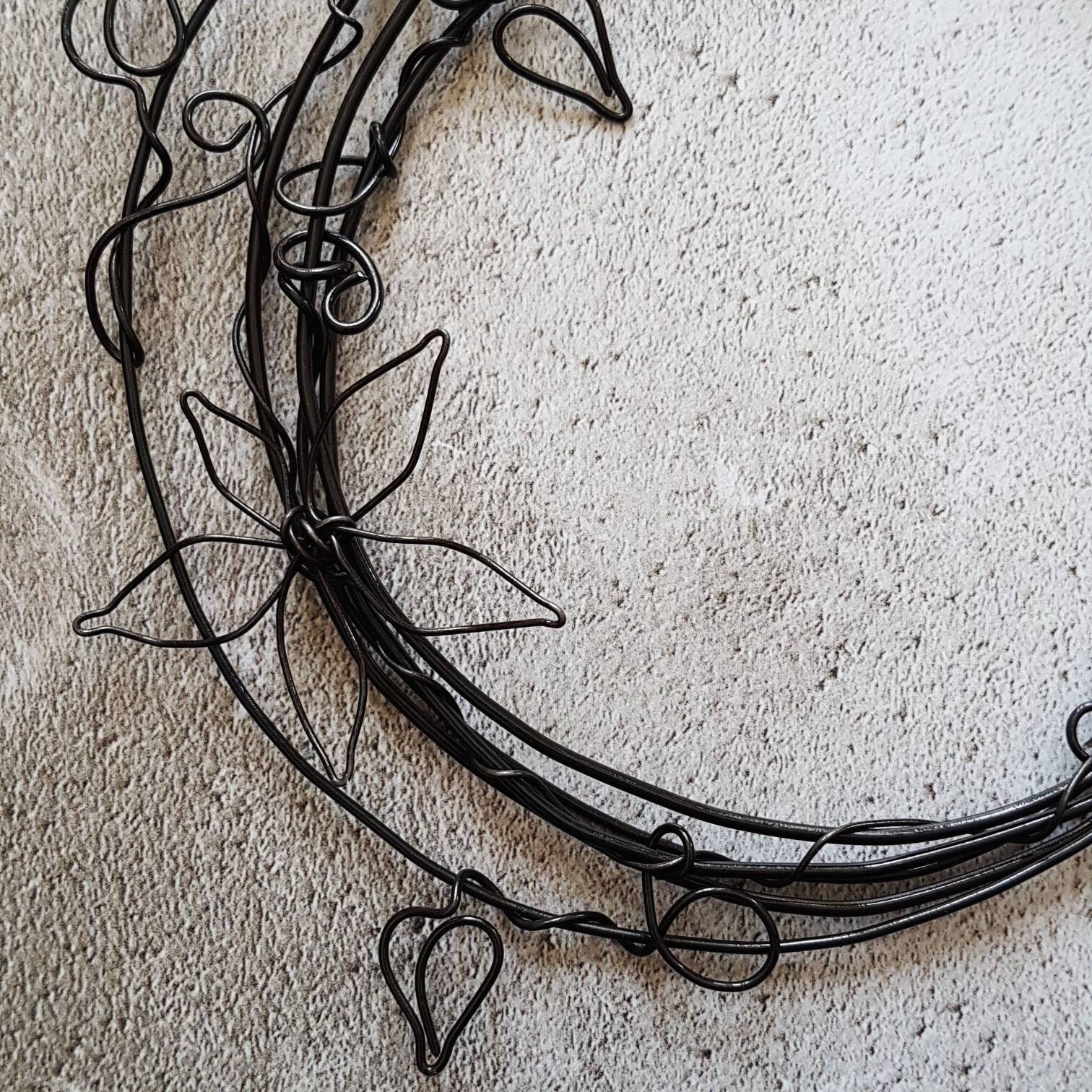 Decorative Wire Wall Art. Spring Inspired Art. Wire Floral - Etsy UK