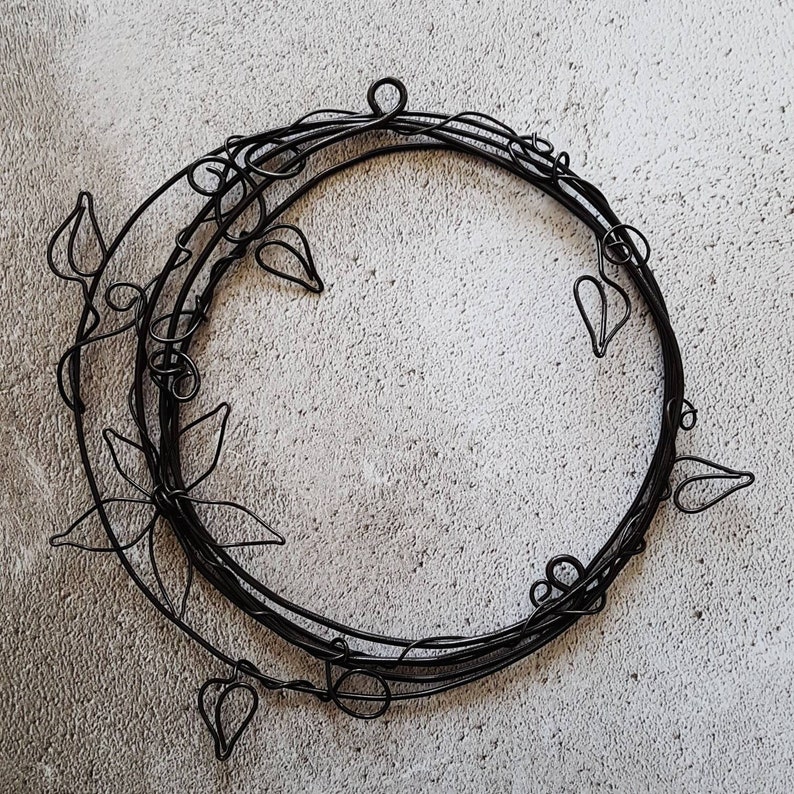 Decorative Wire Wall Art. Spring Inspired Art. Wire Floral Etsy
