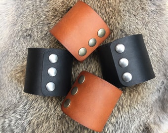Leather Cuffs/Bracers