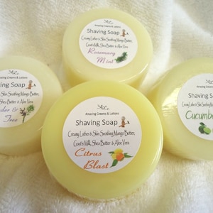 Herbal Shaving Soap 4oz
